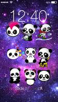 Panda  verrouillage Affiche