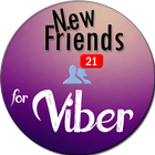 New Friends for Viber آئیکن