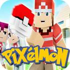 Best game with Pixelmon for crafting & building 3D иконка