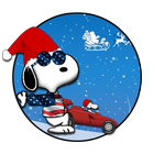 Christmas Super Car Snoopy! أيقونة