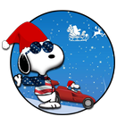 آیکون‌ Christmas Super Car Snoopy!