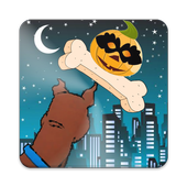 Halloween Scooby Dog icon
