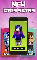 Poster Skins Girs with Ears for Minecraft PE