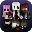 Horror Girls Skins for Minecraft PE-APK