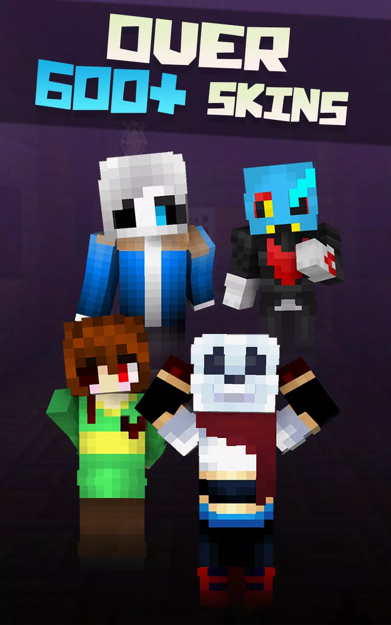 Android İndirme için Undertale Skins for Minecraft APK