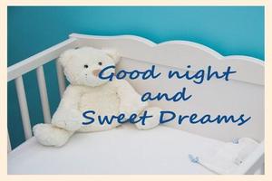Good Night Cards Affiche