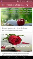 Frases de Libros de Amor اسکرین شاٹ 1