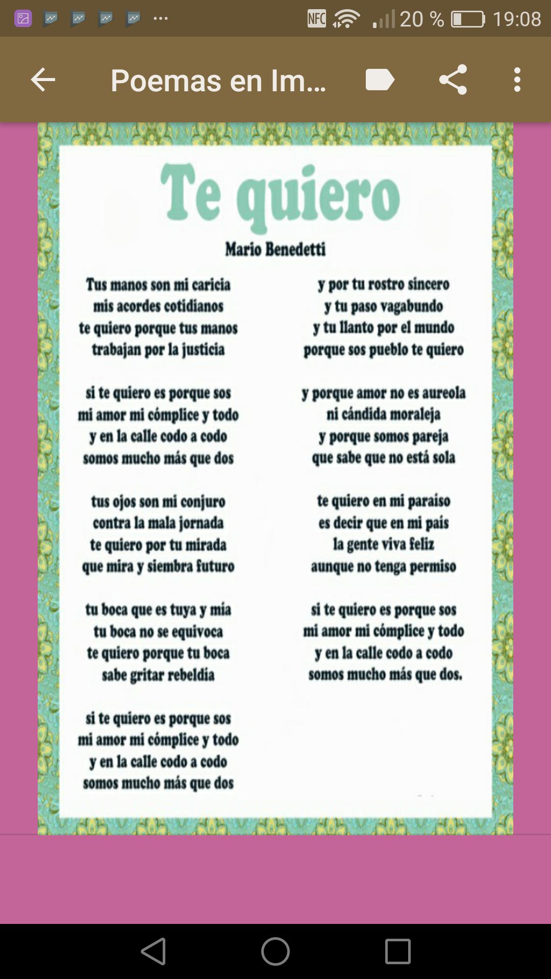 Poemas De Mario Benedetti Fur Android Apk Herunterladen