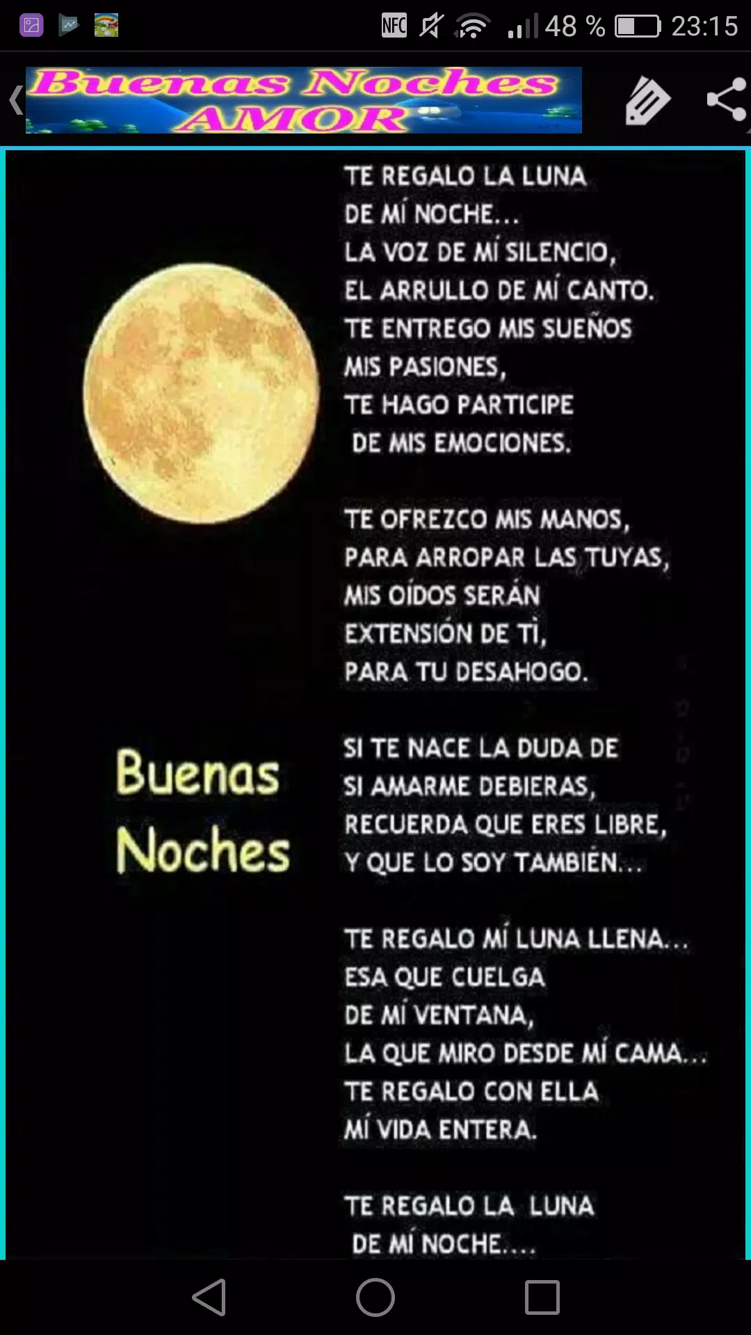Poemas de Buenas Noches APK pour Android Télécharger Poemas de Buenas Noches APK pour Android Télécharger