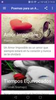 Poemas para un Amor Imposible تصوير الشاشة 2