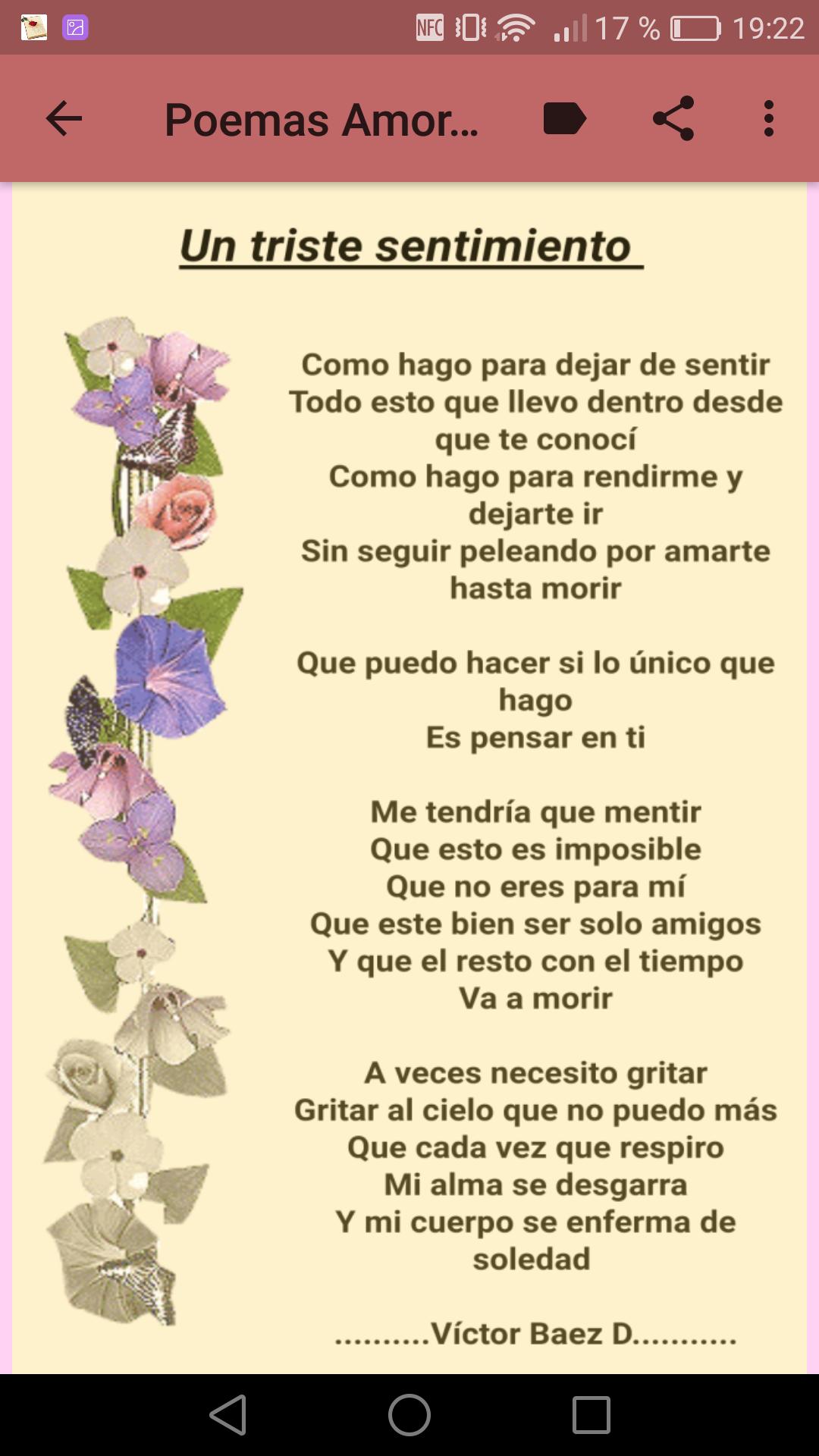 Poemas Para Un Amor Imposible Für Android Apk Herunterladen