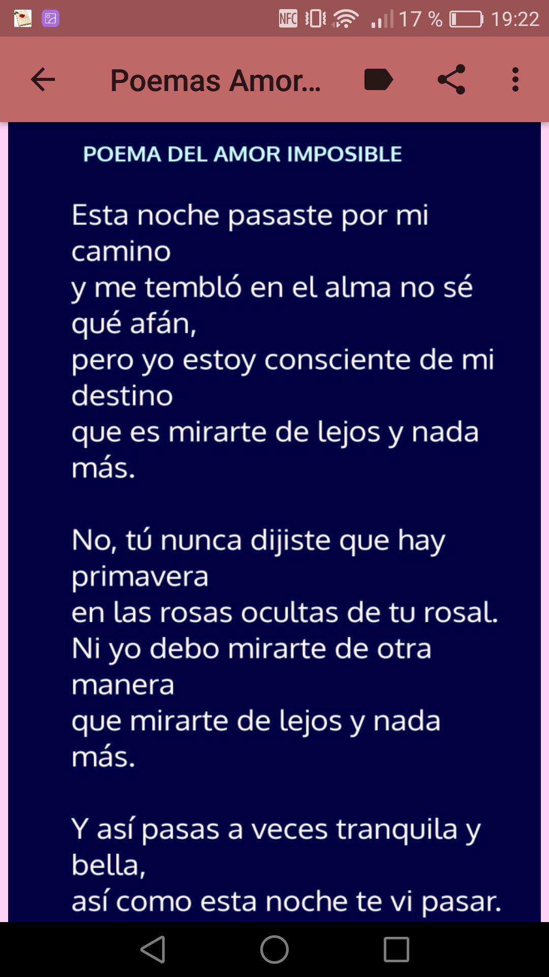 Poemas Para Un Amor Imposible Para Android Apk Baixar