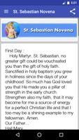 St. Sebastian Novena Prayers 截图 1