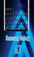Samsung Galaxy A7 Keyboard Theme ポスター