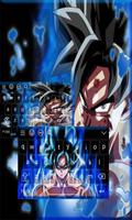 Goku Limit Breaker Keyboard Theme captura de pantalla 1