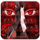 Uchiha Sasuke Vs Itachi Anime Keyboard Theme icono