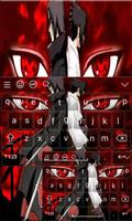 Uchiha Sasuke Vs Itachi Anime Keyboard Theme plakat