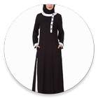 Simple abaya designs pictures icône