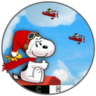 Snoopy air fly : Christmas 2018 ไอคอน