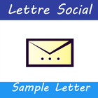 French letters for social events icon