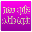 New Quiz Adele Lyric icône