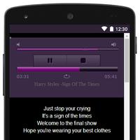 HARRY STYLES Audio & Lyrics captura de pantalla 3