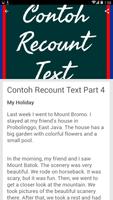 Kumpulan Contoh Recount Text captura de pantalla 1