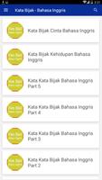 Kata Bijak - Bahasa Inggris capture d'écran 1