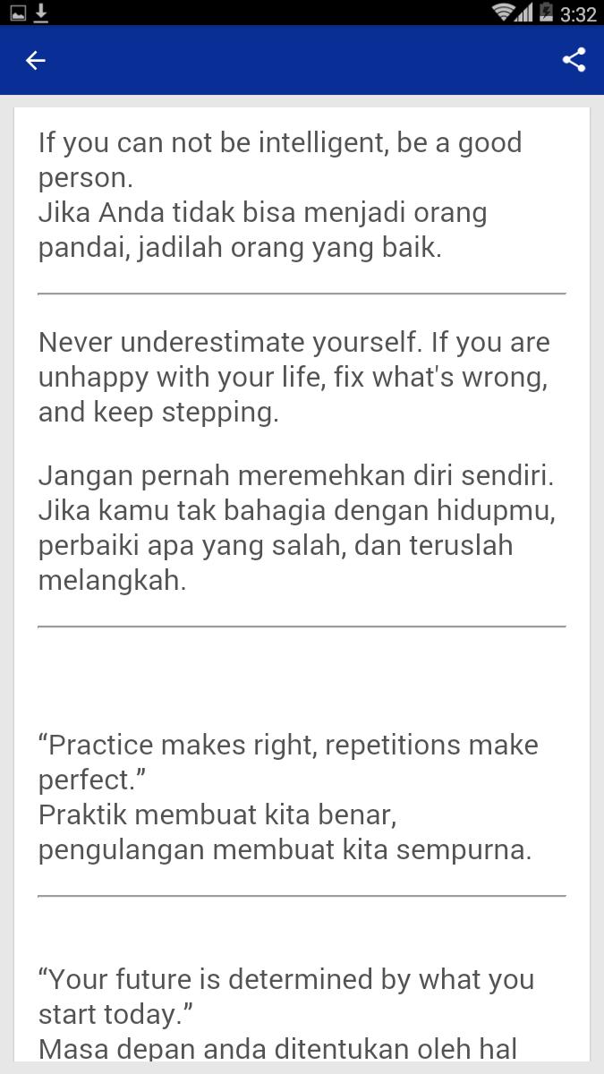 Kata Bijak Bahasa Inggris For Android Apk Download