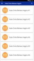 Kata Cinta Bahasa Inggris screenshot 1