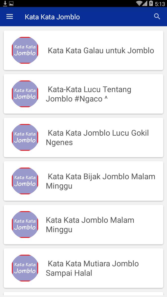 Kata Kata Jomblo For Android Apk Download