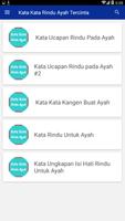 Kata Kata Rindu Ayah Tercinta imagem de tela 1