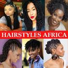 Hairstyles Africa-icoon