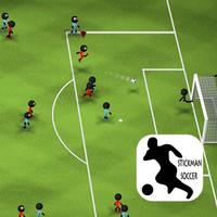 new stickman soccer game постер