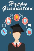 Graduation Quote Greeting Card imagem de tela 2
