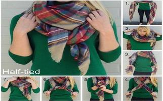 New Scarf Fashion Affiche