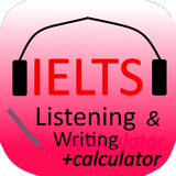 IELTS listening & writing test ícone
