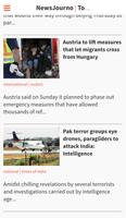 3 Schermata News Journo - Indian news