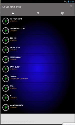 Lil Uzi Vert Music And Lyrics For Android Apk Download - roblox id lil uzi dark queen