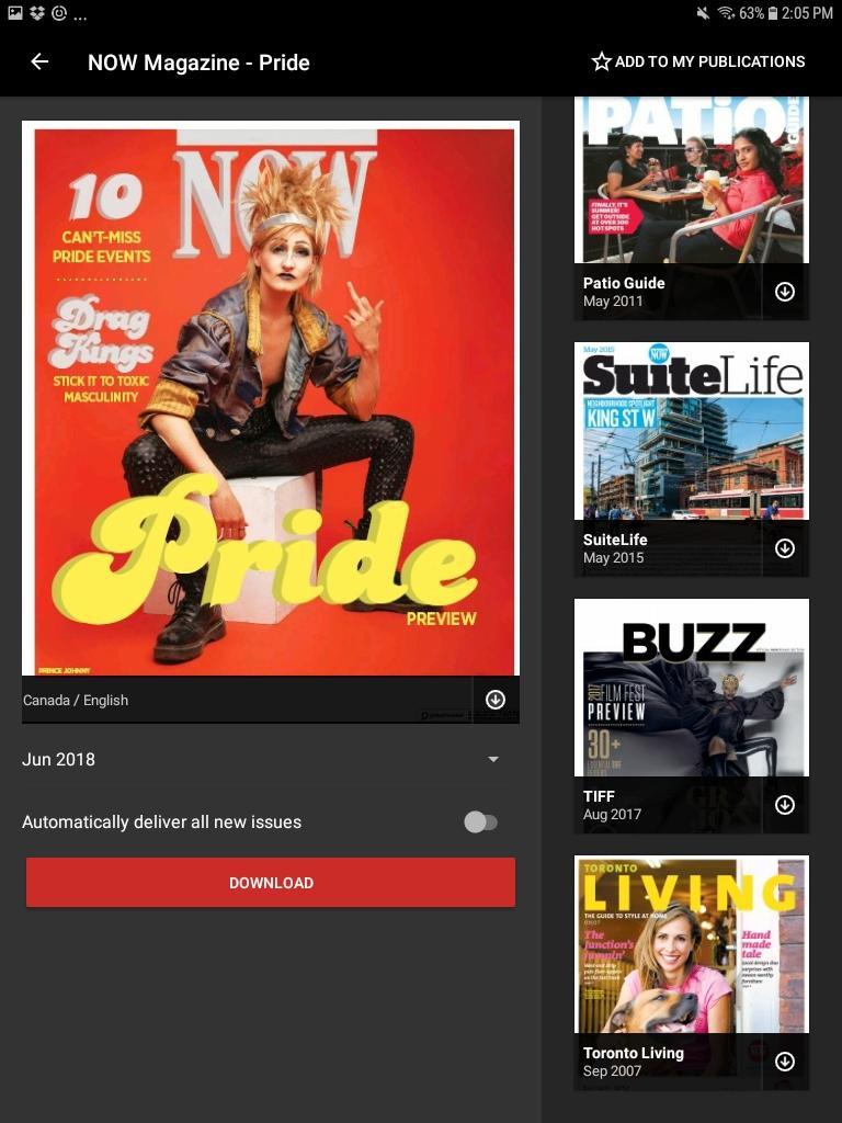 Now magazine. Журнал ses.