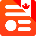 Canada News. Newsstand Canada ikona