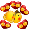 Kiss Me Emoji Love Stickers