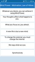 Mind Power - Motivation & Law of Attraction スクリーンショット 1