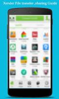 New Xender Guide-File share and Transfer Affiche