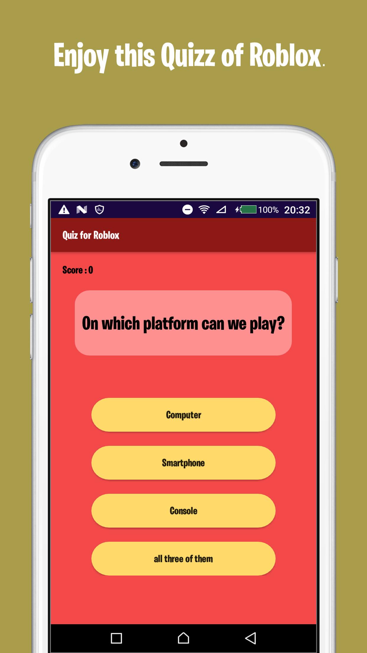 Free Roblox Quiz For Android Apk Download Roblox Games Quiz Roblox Games Quiz Free Roblox Quiz For Android Apk Download