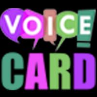 Voice Card.. الملصق