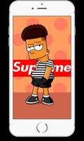 Bart x Supreme Wallpapers HD screenshot 1