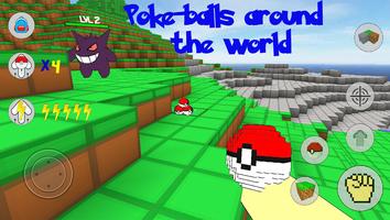 All Evolution mode Pixelmon world: Catch them now! screenshot 1