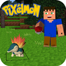 Pixelmon arena for battle II: Craft & Build mod 3D APK