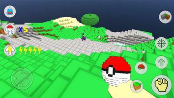 Pixelmon arena for battle II: Craft & Build mod 3D screenshot 2